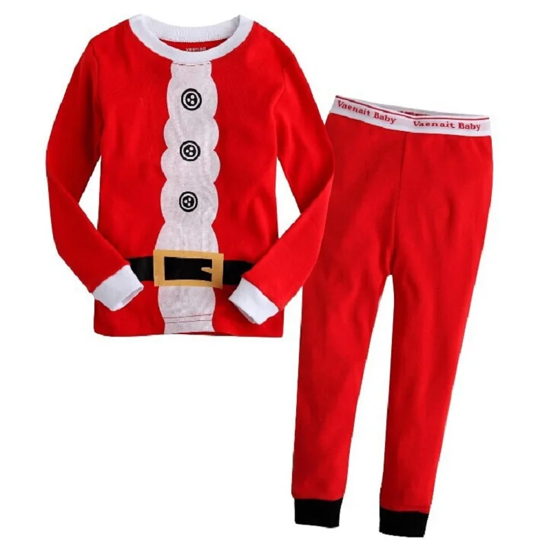 

Christmas Pajamas Boys Clothes Santa Claus Costumes Baby Pijamas Children Clothing Kids Sets Spring Autumn Seelpwear Suit