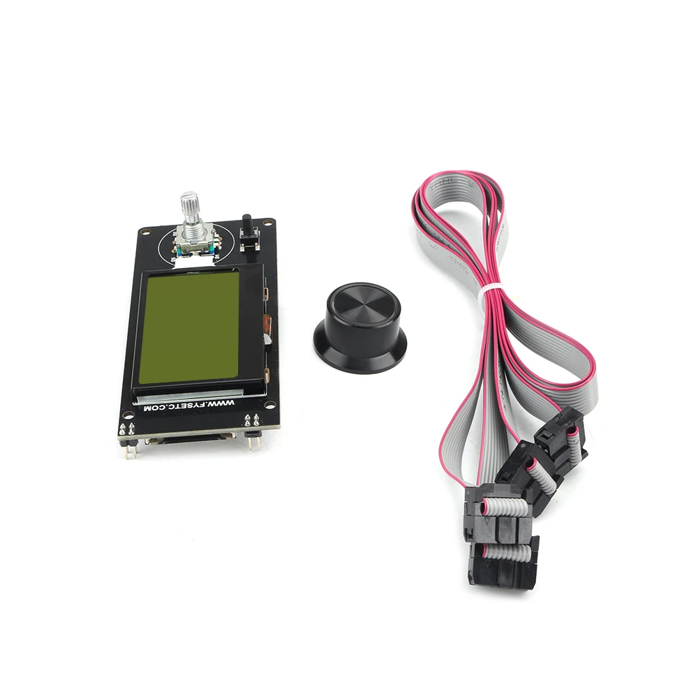 C Тип MINI12864 ЖК-экран черный на белом mini 12864 V1.2 ЖК-дисплей с поддержкой Marlin DIY с sd-картой 3d принтер запчасти