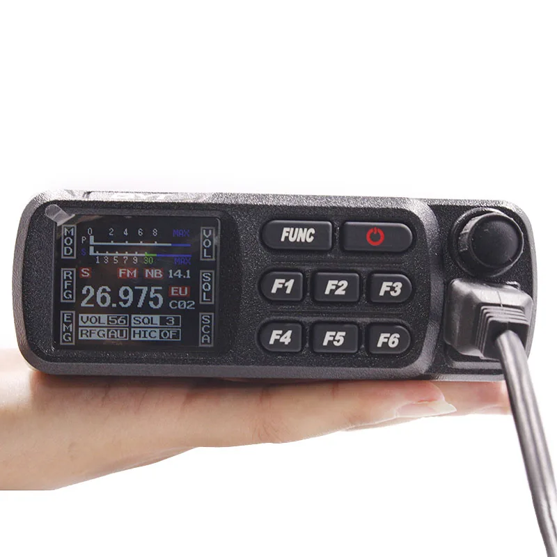 Радиоприемник QYT CB 27 26 965 405 МГц AM/FM в 4 Вт ЖК экран|Рации| |