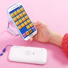 Учебный телефон, игрушки, 18 голов, для мусульманских детей, обучающая машина, светильник, обучающая игрушка