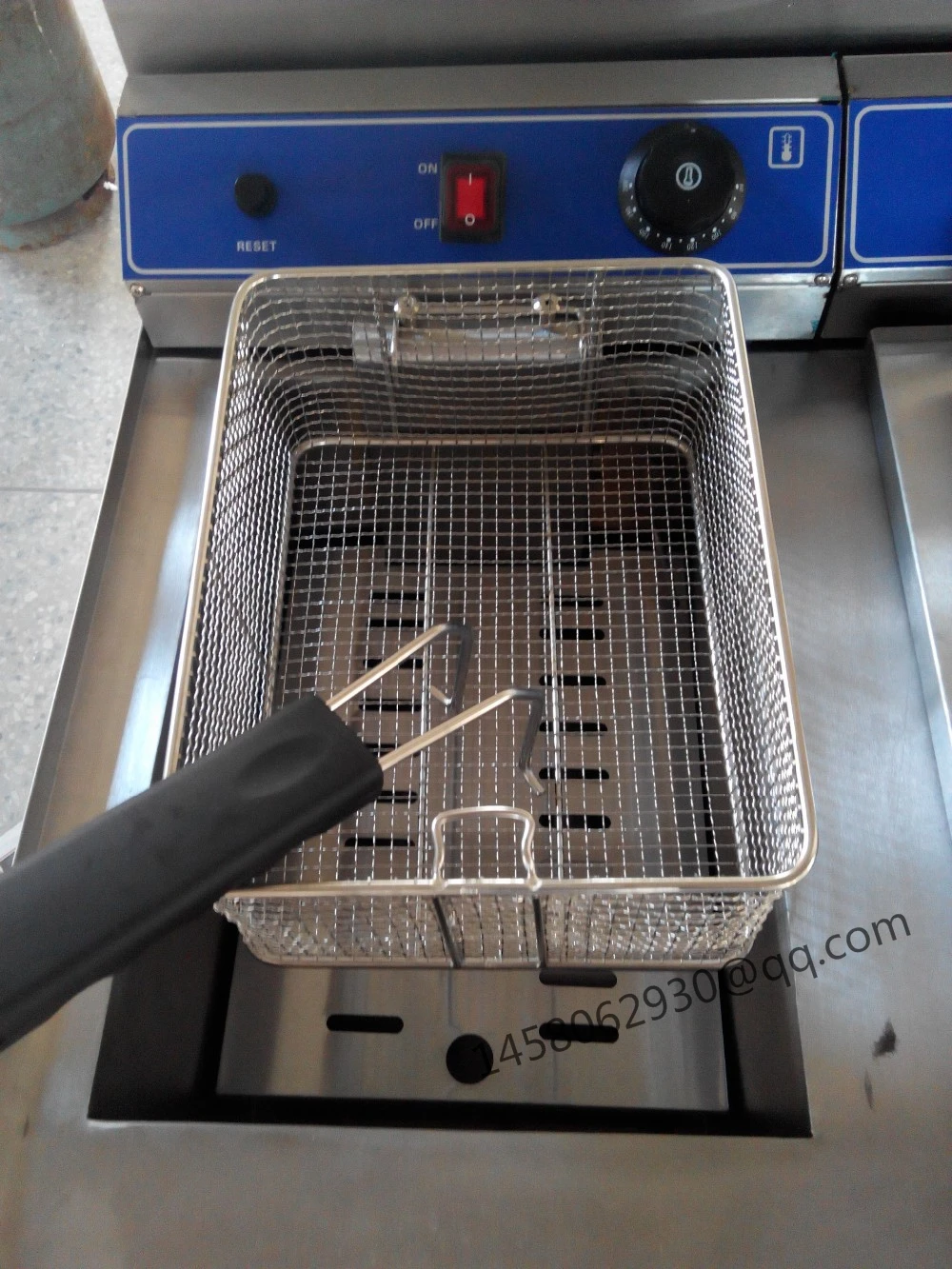 18L одиночные резервуары столешница из нержавеющей стали коммерческий газовый