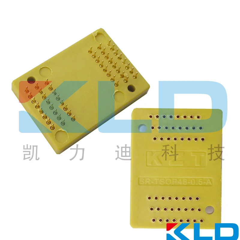 Розетка TSOP48 защита переходник для тестирования вспышки NAND pitch0.5 мм|adapter tsop48|receptacle
