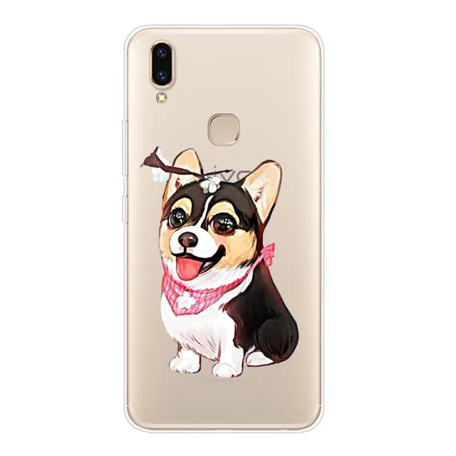 25 Чехол s для Vivo V9 чехол 6,3 ''силиконовый мягкий чехол для телефона Vivo V9 молодежный чехол V 9 V9Youth чехол TPU для Funda Vivo Y85 прозрачный - Цвет: 25