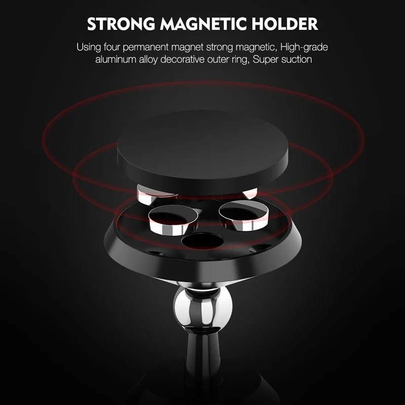 Автомобильный держатель для телефона в автомобиле Магнитный автомобильная