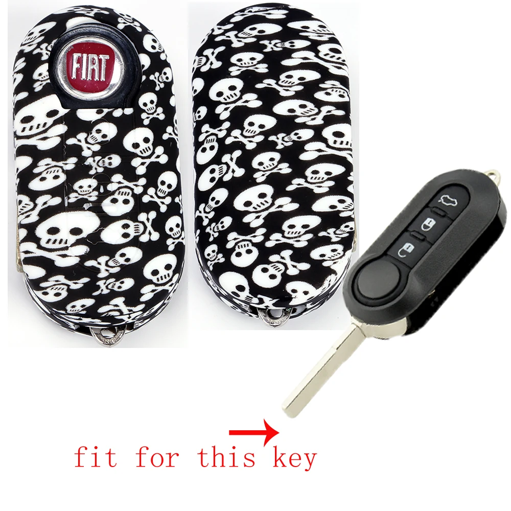 Красивый силиконовый чехол для ключа автомобиля боксера пью25 флип пульт