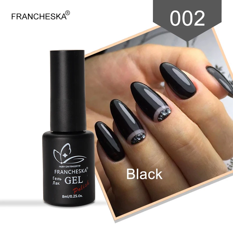 8ml Gel Polish 002 Francheska паутинка для ногтей 8мл гель краска набор паук гель лак для ногтей гель лак коди набор УФ светодиодный гель краска для ногтей лак для маникюра ногтей гель паутинка для ногтей дизайн для ногтей - Цвет: 8ml Gel Polish 002