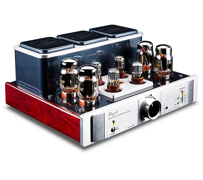 Q-004 Cayin A-88TMK2 версия монитора вакуумная трубка интегрированная AMP TR/UL режим Max45Wx2 смещение ADJ внешняя трубка SEL KT88x4
