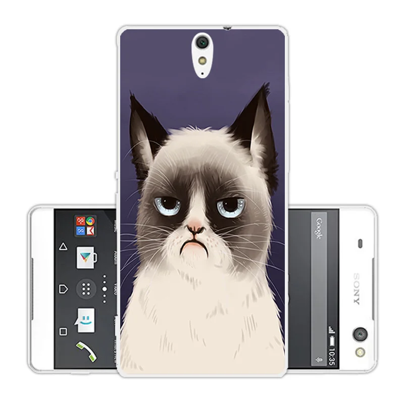 Для Sony Xperia C5 чехлы для телефонов Мягкая силиконовая задняя крышка 6 0 дюймов