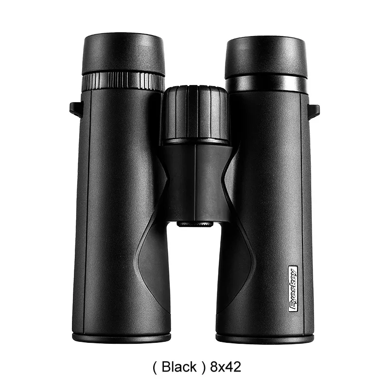 Черный Eyeskey 8x42 IPX7 водонепроницаемый бинокль Bak4 Призма Оптика Высокая мощность телескоп для кемпинга Охота Открытый 2 цвета - Цвет: Черный