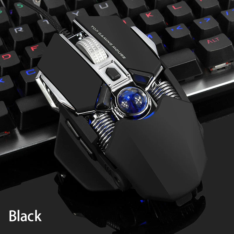 Проводная мышь игровая S 2750 dpi Professional 9 Кнопок RGB светодио дный LED оптическая 1 5 м