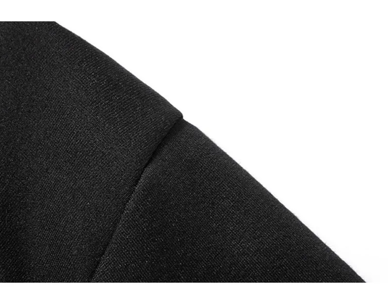 FAISIENS 9XL 10XL Большие размеры мужские толстовки 6XL 7XL 8XL с длинным рукавом на молнии Красного черного размера плюс осень зима большая повседневная мужская Толстовка
