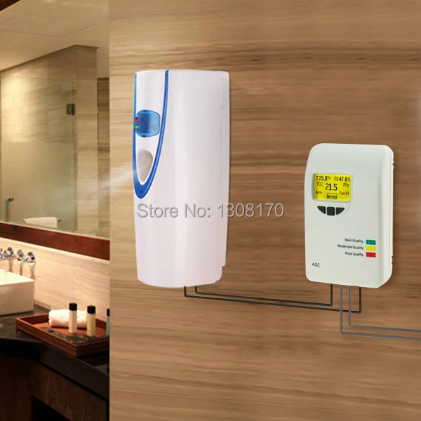VOC тестер для домашнего типа внутренних офисов спальни 0~ 50ppm качество воздуха IAQ метр детектор температуры, влажности, загрязнения воздуха