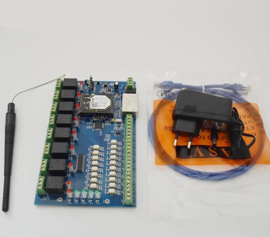 IO88 домашняя Автоматизация промышленная машина ПК/Android/IOS управление wifi 8 каналов