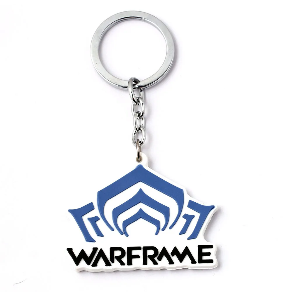 TPS игровая Warframe с буквенным логотипом силиконовый брелок значок модель оружия