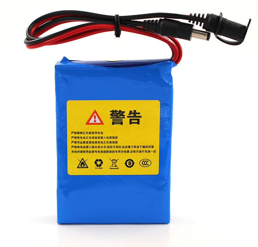 Набор литий ионных аккумуляторов WATE 14 8 в 5000 мАч постоянный ток 5 А разряд ионный