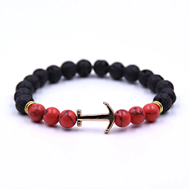 Новинка Искусственная черная лава Исцеляющие балансирующие бусины молитва