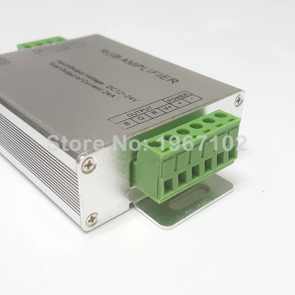 LINYEE RGB LED усилитель DC12 24V 12A 24A 4 канальный выход 3528 5050 Светодиодная лента