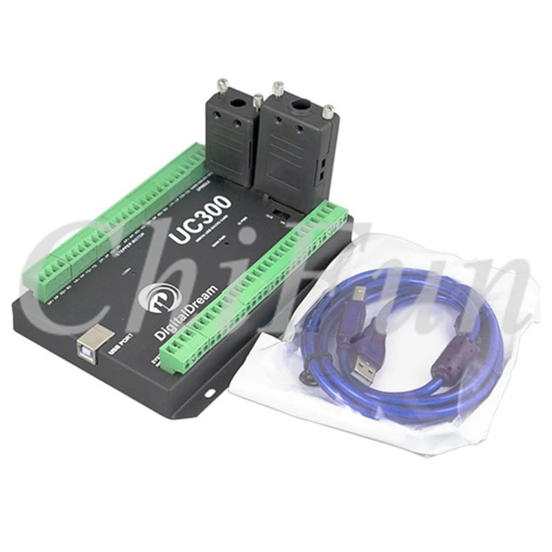 Плата управления движением UC300 CNC 3/4/5/6 Axis USB Mach3 карта отключения 24 В постоянного