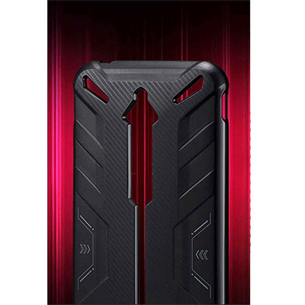 Оригинальный мягкий чехол накладка для Nubia Red Magic 3 защитный 3D из поликарбоната +