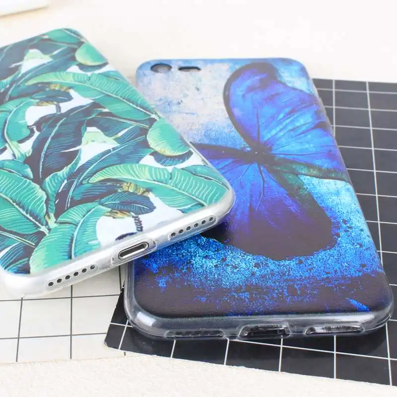 Mobile Phone Cases For Apple Iphone 5s Case for Iphone5 5Se 6 S 6s 7 8 Plus X XS Cover Luxury TPU Silicon Cartoon Cute Capa |