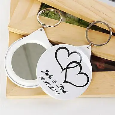 Бесплатная доставка персонализированные свадебные сувениры и подарки зеркало