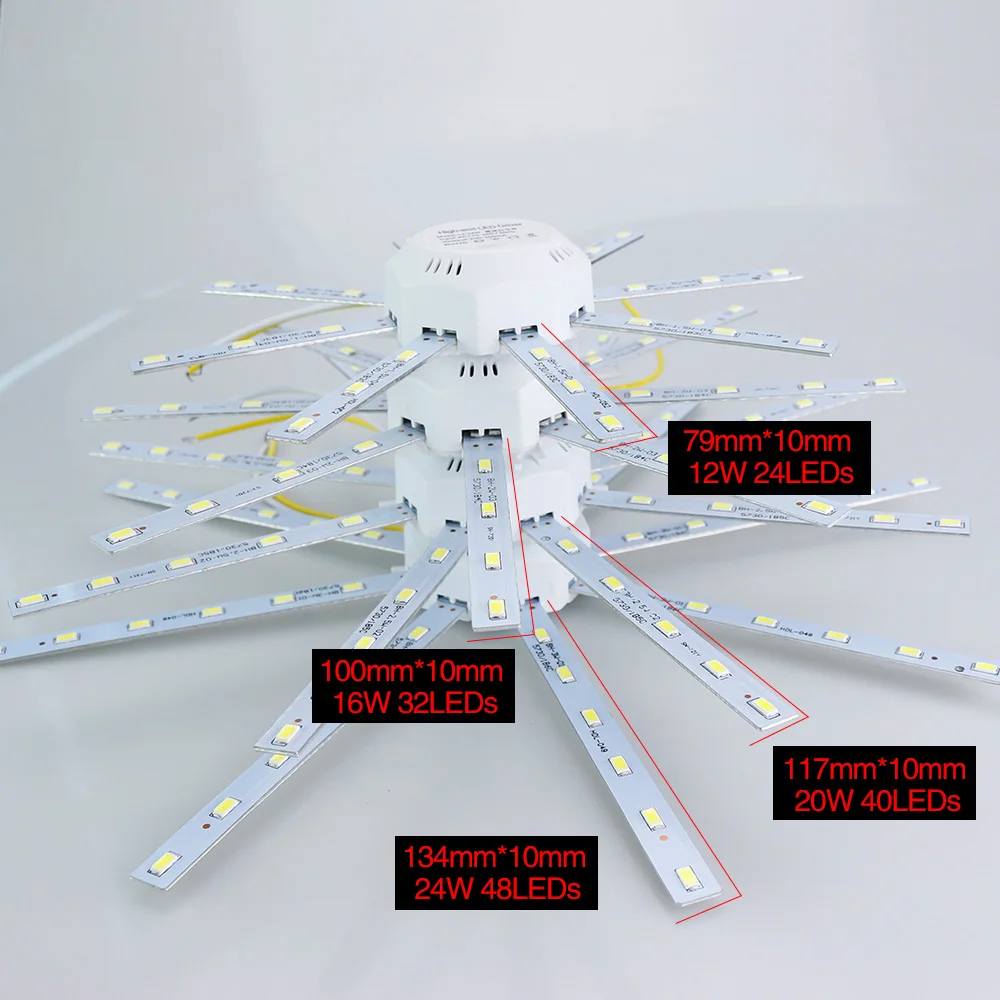 Энергосберегающая лампа осьминог 220 В перем. Тока светодиодная потолочная 16 Вт 32