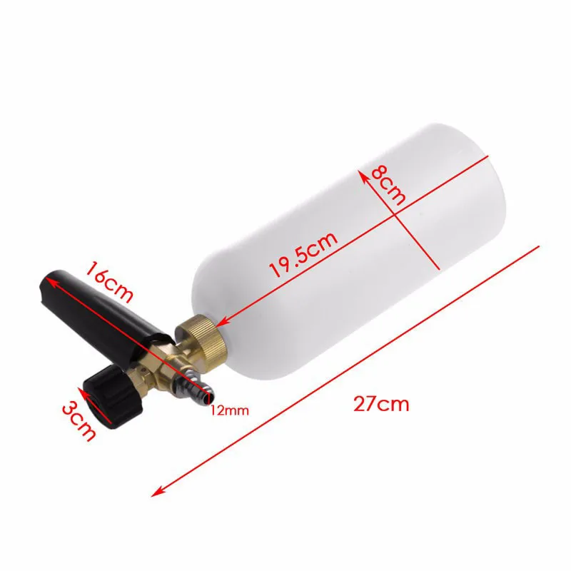 Автомойщик пены пневматический распылитель снег пенопласт водяной пистолет для