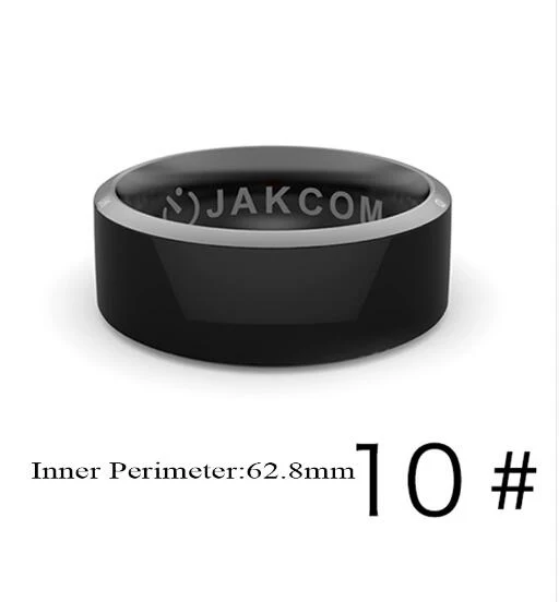 Size 10 Jakcom смарт Кольцо R3 Горячая в Смарт гаджеты аксессуары новая технология для Android Windows NFC мобильный телефон мужские ювелирные изделия - Цвет основного камня: Size 10