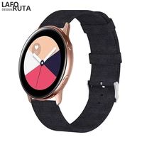 laforuta nylon band for samsung galaxy watch active band galaxy 42mm strap classic s2 sport 20mm quick release watch band