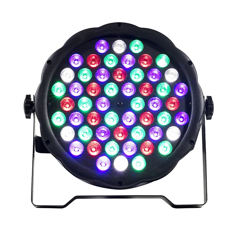 1 шт. светодиодный 7x18 Вт RGBWA+ УФ-светильник с DMX512 6в1 сценический светильник с эффектом мытья диско-DJ 7x12 Вт 54x3 Вт 12x3 Вт Мини Светодиодный точечный светильник ing 10 Вт