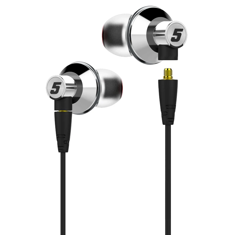 DUNU TITAN 5 T5 титановая диафрагма динамический насыщенный бас HiFi Внутриканальные