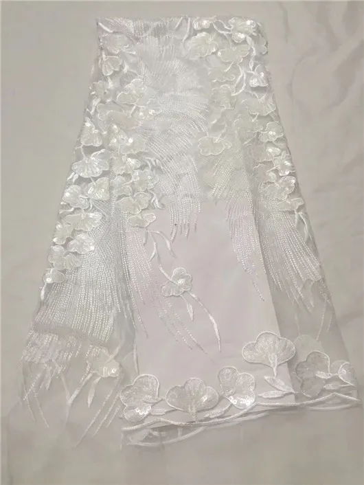 Высокое качество Зеленый цвет пайетки шелковые французские кружева и модные