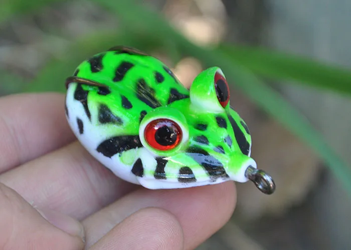 4 шт. искусственные рыболовные приманки в виде лягушки | Спорт и развлечения