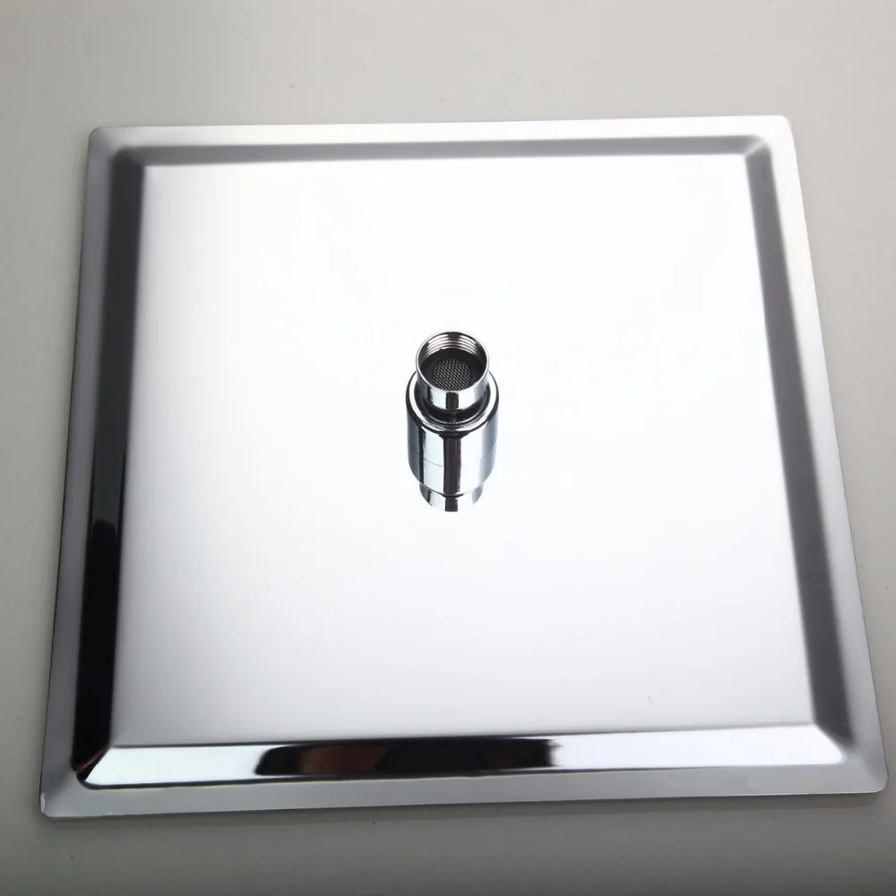 YANKSMART AU 8 &quot10&quot 12 &quotванная комната настенный квадратный дождевик из нержавеющей