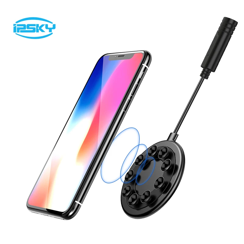 IPSKY Qi Беспроводное зарядное устройство для Iphone Xr Max 8 7 адсорбированная зарядная