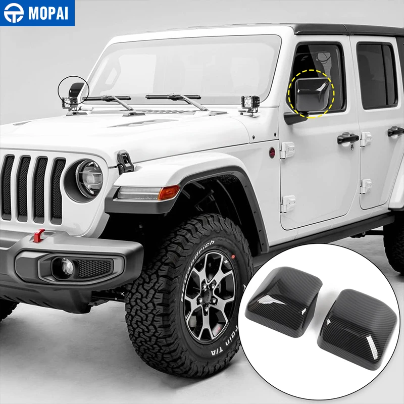 MOPAI автомобильное зеркало и чехлы для Jeep Wrangler JL, покрытие зеркала заднего вида, наклейки для Jeep JL Wrangler, аксессуары