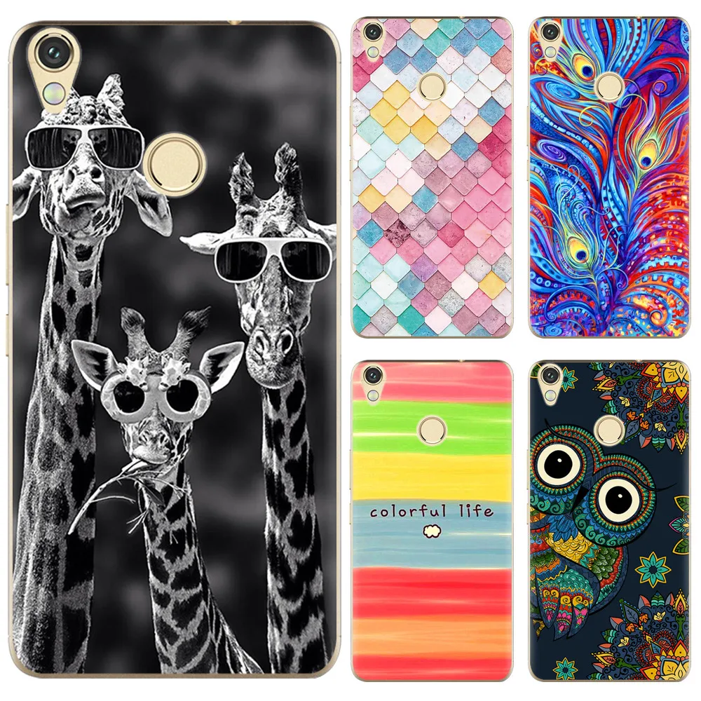 New Arrival Phone Case For TECNO CM / CXAIR Fashion Design Art Painted TPU Soft Silicone Cover |