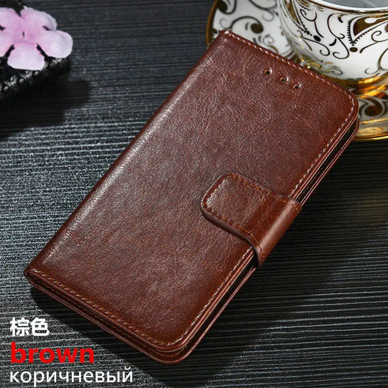 brown Huawei p30 pro case Leather Soft Case for huawei p10 plus p10/20 pro p10/p20/p30 lite mate 9 10 20 lite Flip Wallet TPU Cover - Цвет: brown