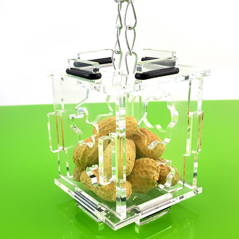 2019 1 шт. игрушка в клетке пищевой Пожиратель попугай для Parrotsforagingfeeder Прямая
