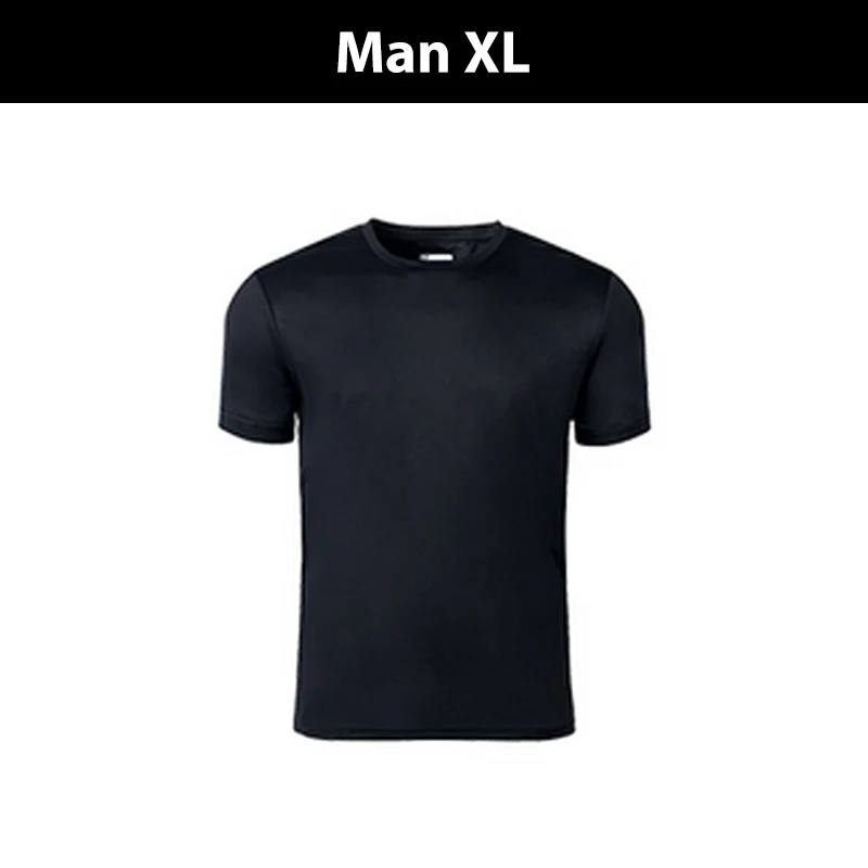 Man XL Black Xiaomi ZENPH Быстросохнущий светильник, дышащая, с коротким рукавом, Спортивная, удобная, Finess Sport T-shir-ts, быстросохнущая рубашка для мужчин и женщин - Цвет: Man XL Black