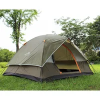 2-Слойная палатка с быстрой бесплатной доставкой, размеры 200*200*130 см. Вес 3,8 кг. #1