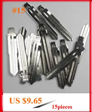 Jingyuqin VAC102 HU136 VA2/VA6 HU83 NE73 неразрезанный ключ для Renault Nissan peugeot Citroen дистанционный брелок ключ пустой