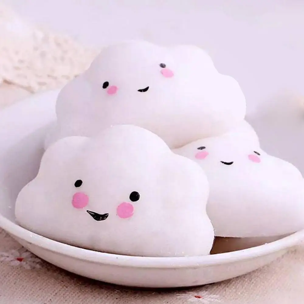 C Новинка, Мягкое Животное, игрушка Mochi, милое уплотнение, забавный, антистресс, головоломка, милое уплотнение, эвент, шар, смола, дети, веселые рождественские подарки - Цвет: C