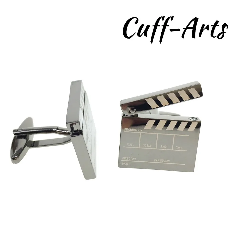 Запонки из пленки с подвижными частями запонки джентльмен 2018 Новое поступление