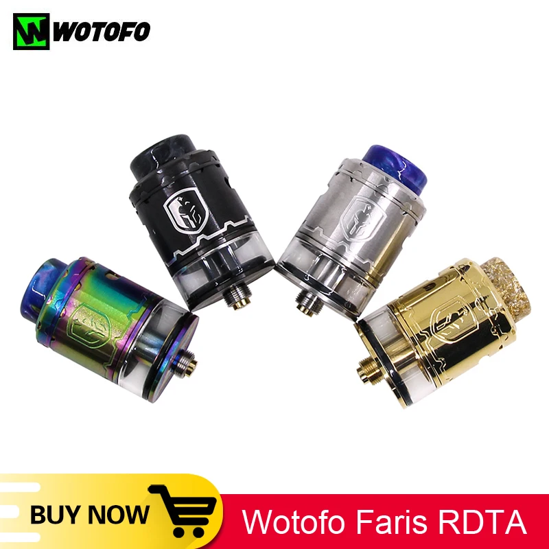 Оригинальный Wotofo Фарис RDTA 24 мм Диаметр 3 мл распылитель для электронной сигареты