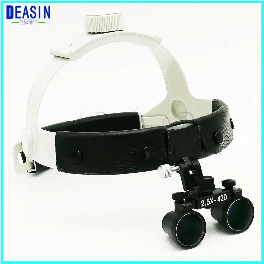 High quality 2.5X Dental Loupes Medical Magnifier Operation lamp surgical headlight