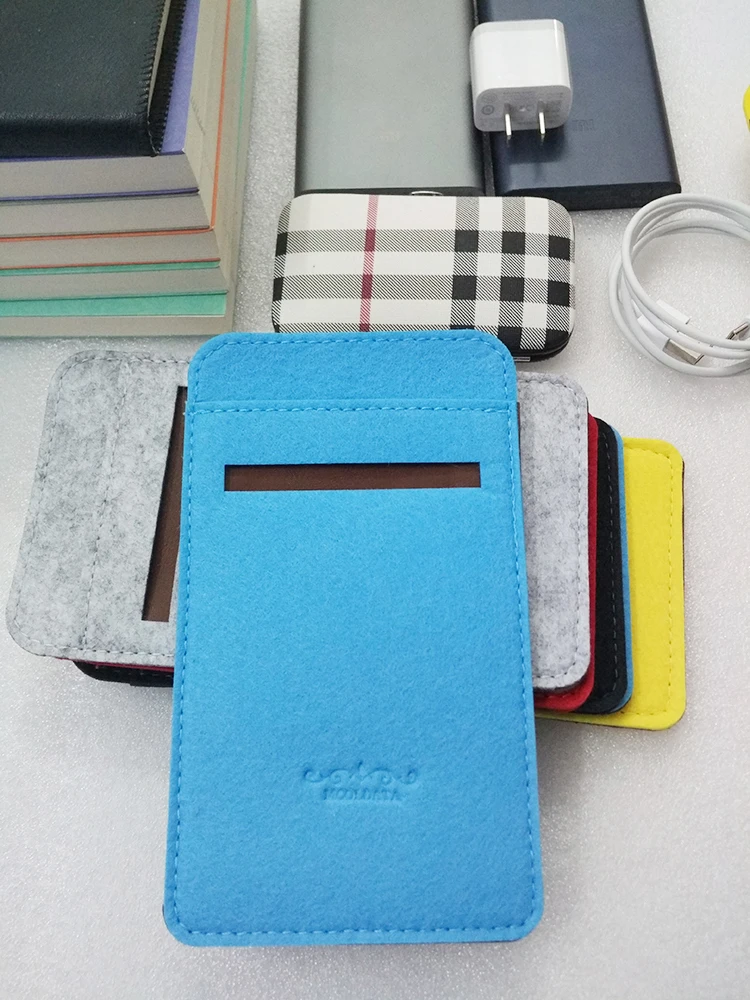Фетровый чехол Mcoldata для xiaomi mi power bank, 10000 мА/ч, 2 pro, чехол pineng Rock 10000 power bank, Мягкий тканевый чехол, карман для карт