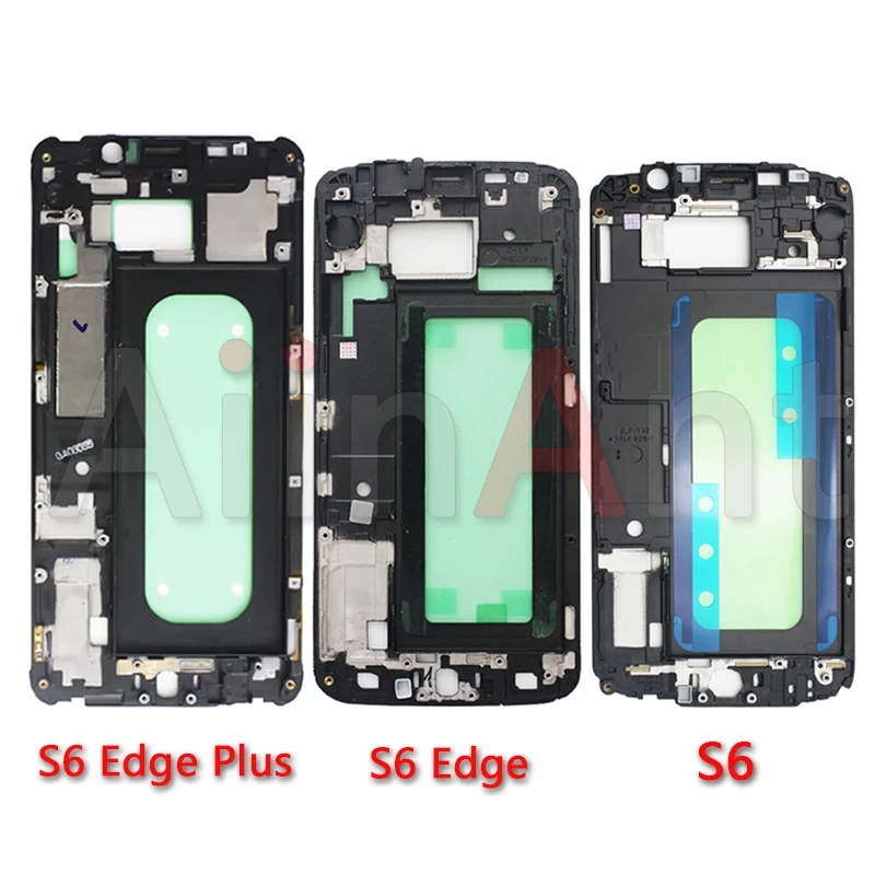 Держатель ЖК экрана передняя рамка для Samsung Galaxy S6 Edge Plus G920 G925 G928 G920F G925F G928F|Корпусы