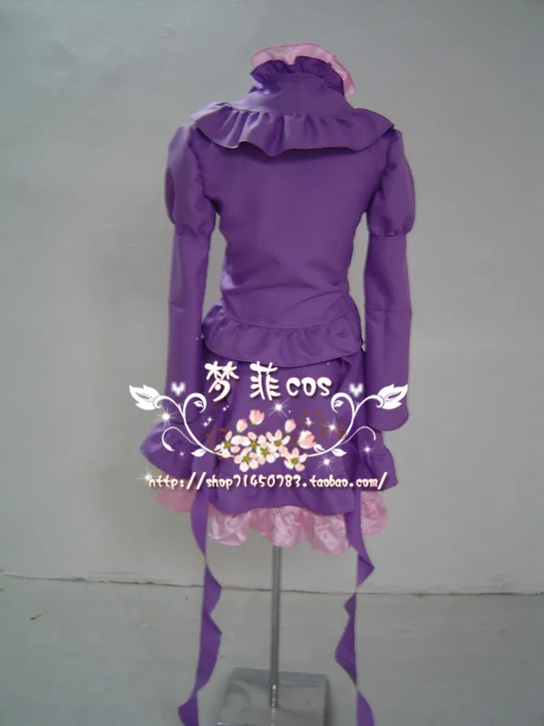 Rozen Maiden Barasuishou новый костюм для косплея фиолетовое платье 11 |