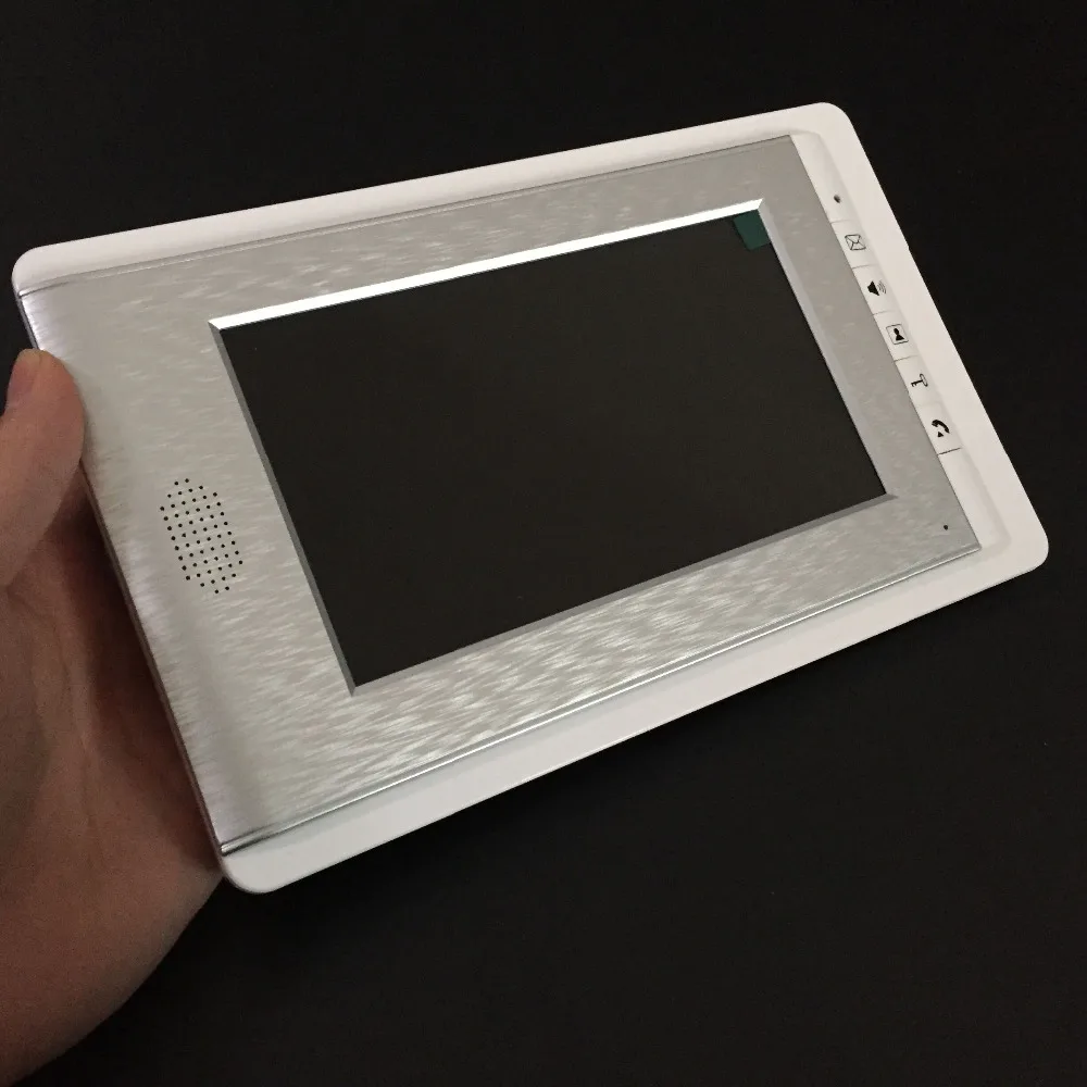 Проводной видеодомофон с ЖК дисплеем 1V2 7 дюймов TFT LCD визуальный динамик система